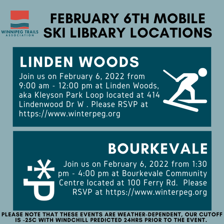 Mobile Ski Library Linden Woods Community Center Kleyson Park Ski